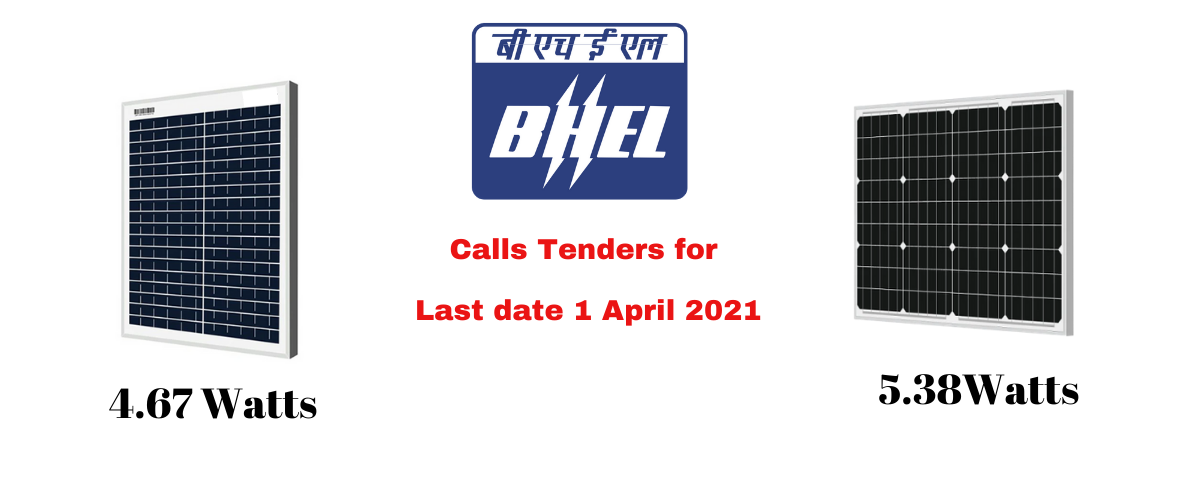 BHEL calls Tenders for Mono PERC and Multicrystalline Solar Cells Apollo Universe