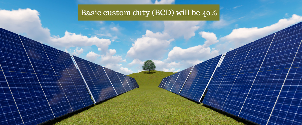 MNRE notifies customs duty on solar imports from April 2022 Apollo Universe
