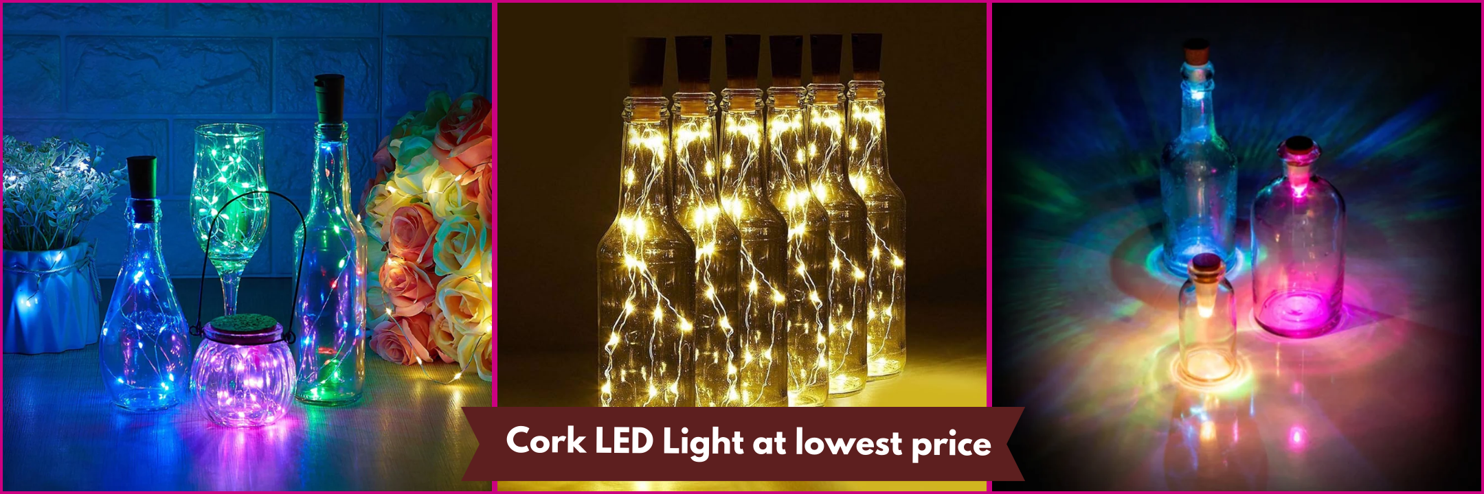 Cork Lights for Diwali and Home decoration
