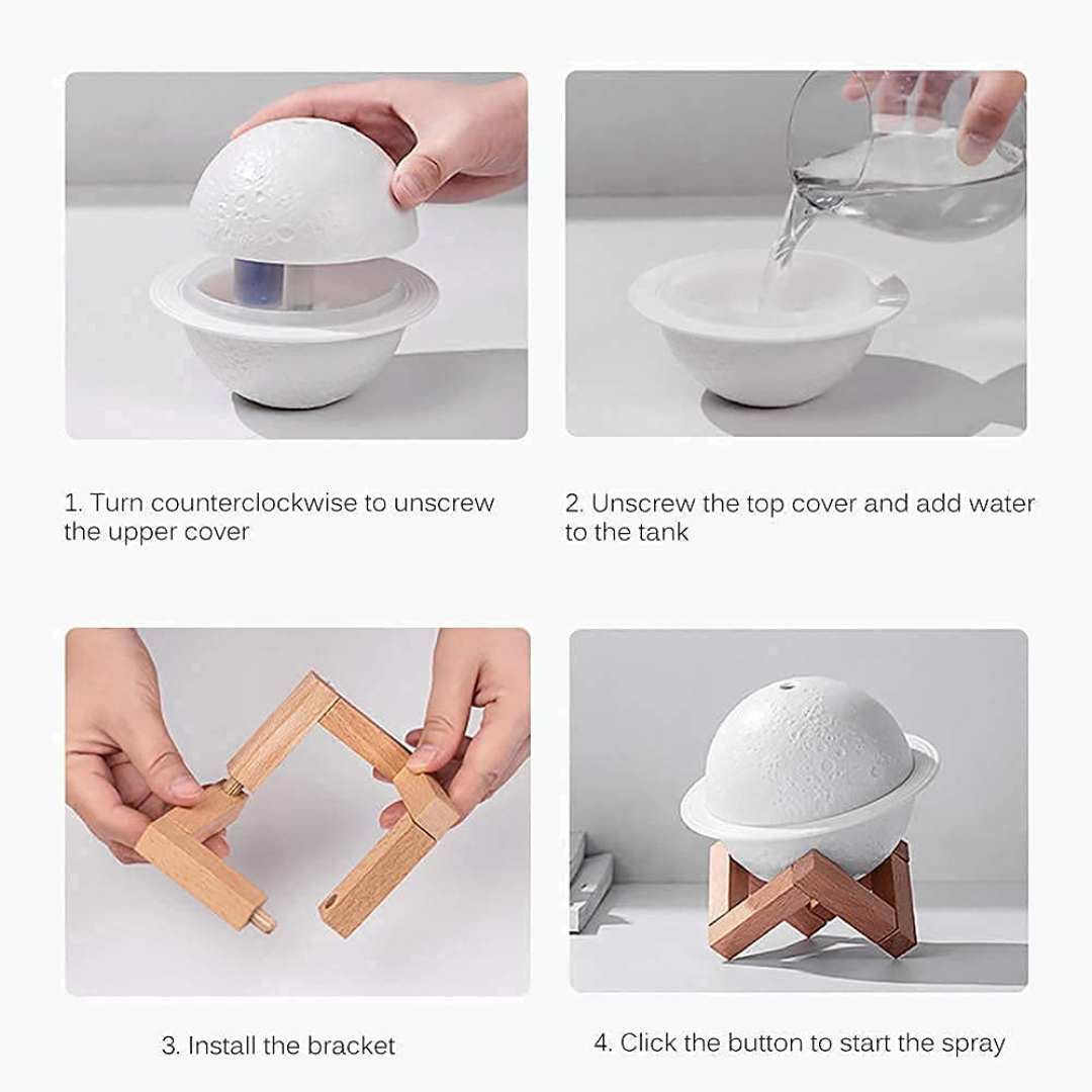 Saturn diffuser lamp is considered as best diffuser led light