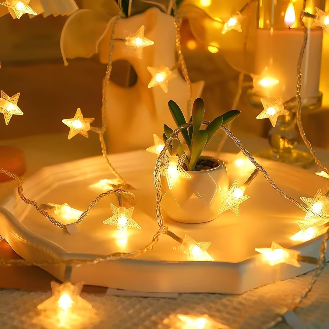 Star string LED Lights, fairy LED Light for Diwali, Christmas decoration-Apollo Universe