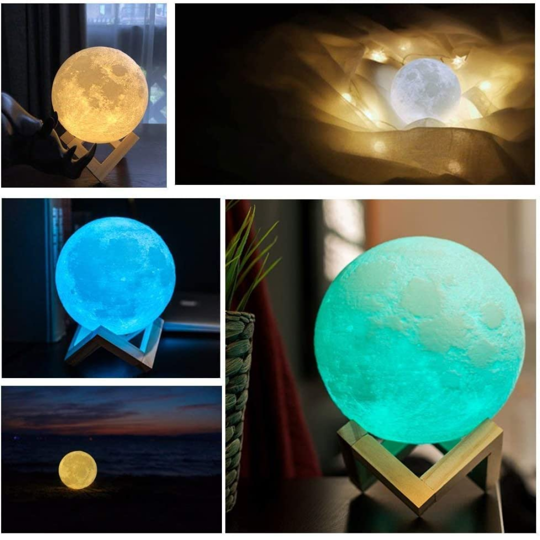 Moon Light Lamp, Pack of 2- Planet Lamp-Apollo Universe