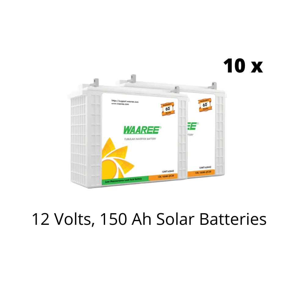 Waaree Energies 9.8 Kilo Watt OFF-GRID Solar System Kit - Apollo Universe