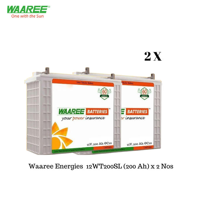 Waaree 2 kW Off-Grid Mono-Crystalline Solar Combo Kit - Apollo Universe