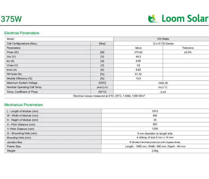 Loom Solar 2 kilowatt offgrid solar rooftop system installation - Apollo Universe