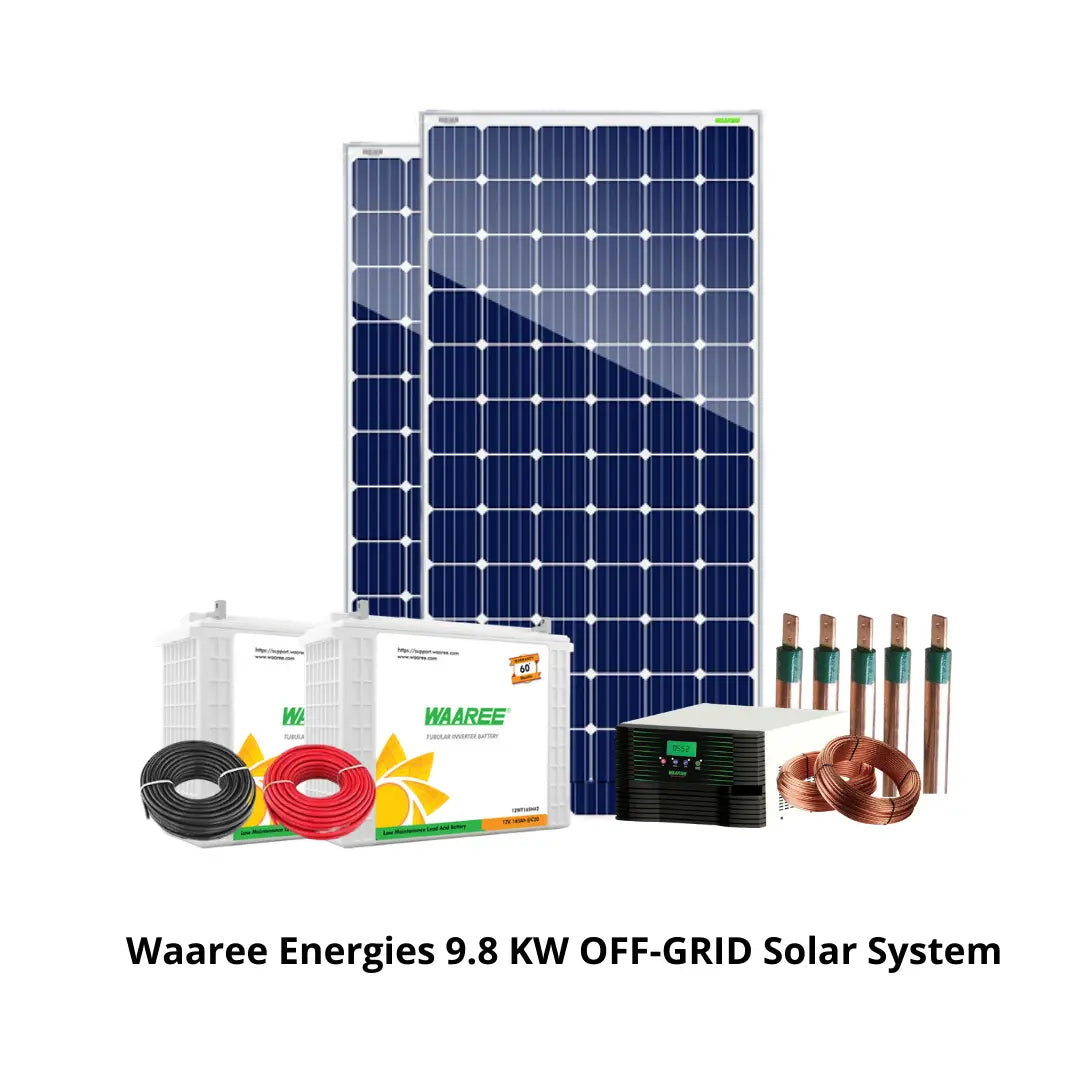 Waaree Energies 9.8 Kilo Watt OFF-GRID Solar System Kit - Apollo Universe