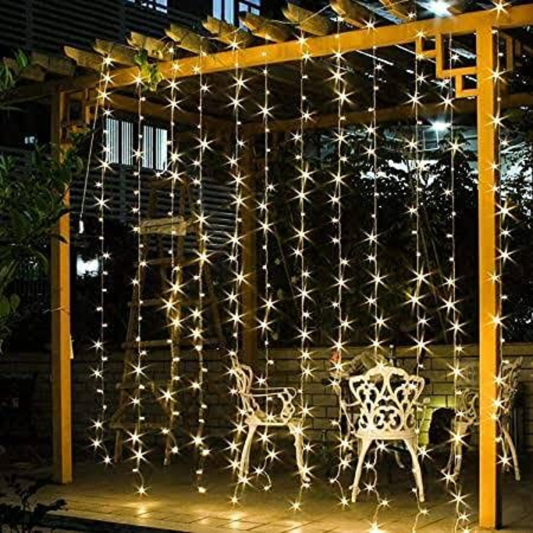 Mesh-Jharna LED Lights for Diwali, Dashera, Christmas decoration, Room, House, Hotel & Restaurants - Apollo Universe