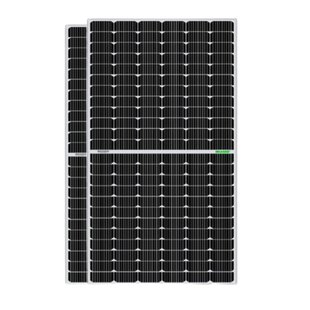 Waaree 445 Watt - 24 Volts Half-Cut Mono Crystalline Solar Panel (Pack of 2) - Apollo Universe