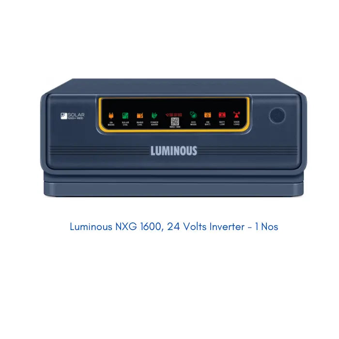 Luminous Solar 1 kW, Poly-Crystalline off-grid combo kit (without installation) - Apollo Universe