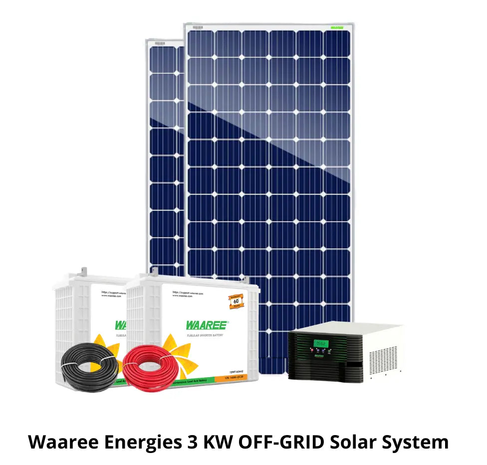 Waaree Energies 3.2 Kilo Watt OFF-GRID Solar System Kit - Apollo Universe