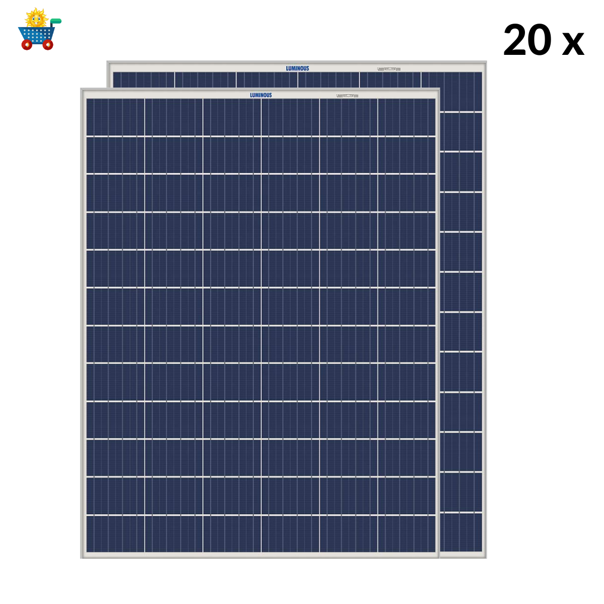 Luminous 6 kw solar off grid system with 7.5 kVA MPPT off grid inverter and solar battery 200ah at best price for home- Apollo Universe
