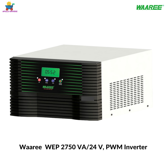 Waaree Energies 2 Kilo Watt Solar OFF-GRID System price Kit - Apollo Universe