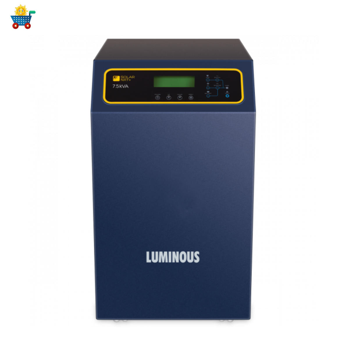 Luminous 6 kw solar off grid system with 7.5 kVA MPPT off grid inverter and solar battery 200ah at best price for home- Apollo Universe