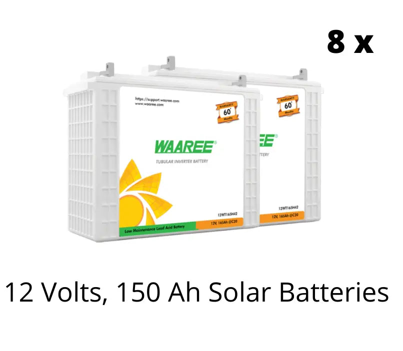 Waaree Energies 7.8 Kilo Watt OFF-GRID Solar System Kit - Apollo Universe