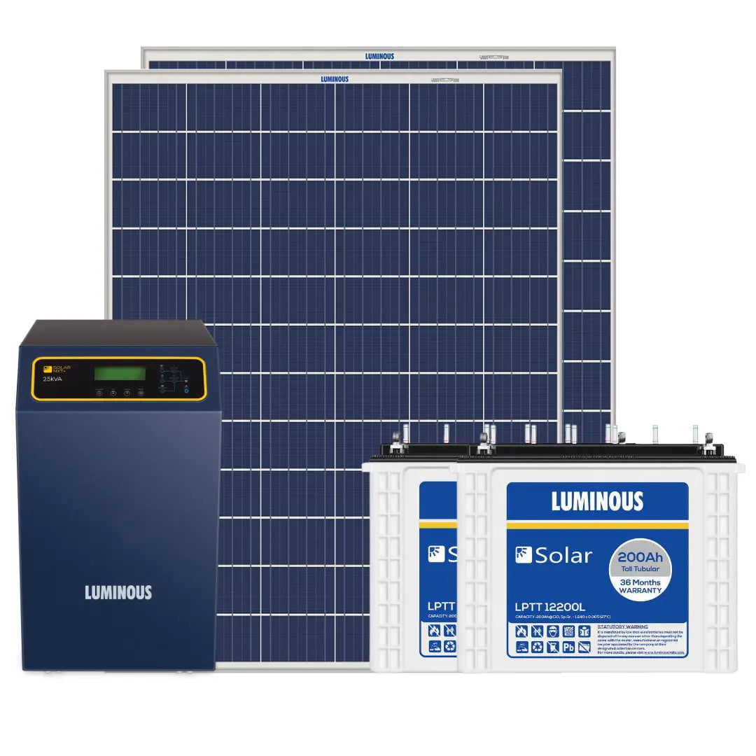 Luminous solar panel price deals