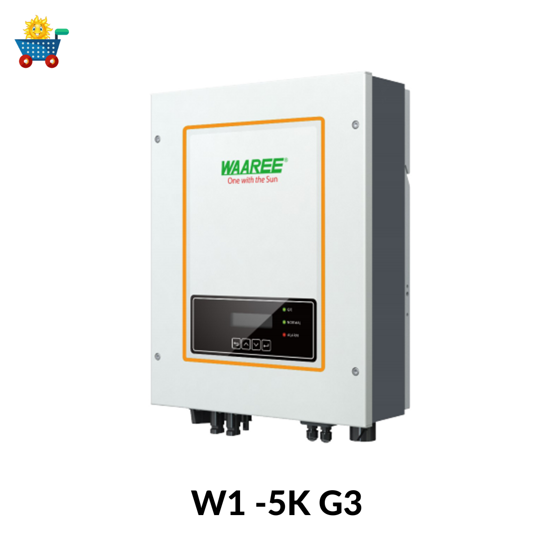 Waaree 5 Kilowatt ON-Grid/Grid Tie solar inverter at best price - Apollo Universe