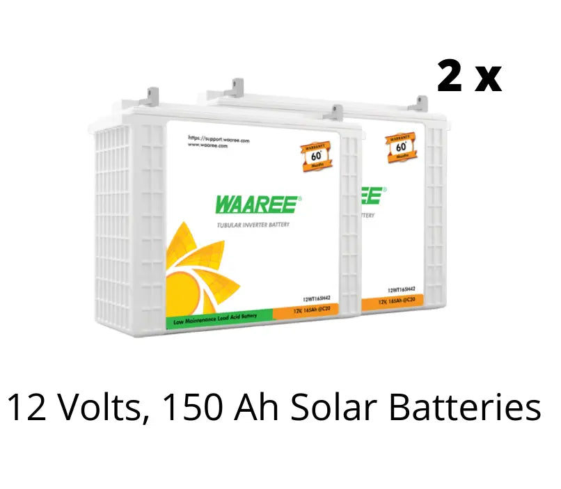 Waaree Energies 1 Kilo Watt OFF-GRID Solar System Kit - Apollo Universe