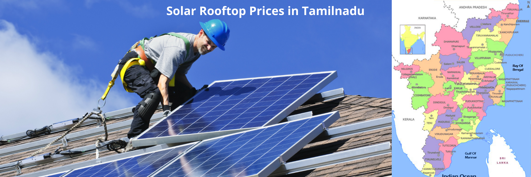 Off-Grid solar rooftop installation prices in Tamil Nadu, 2021-22