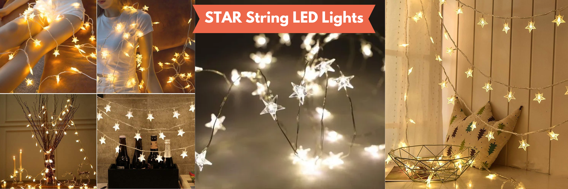 Illuminate Your Celebrations with Star String Lights: The Perfect