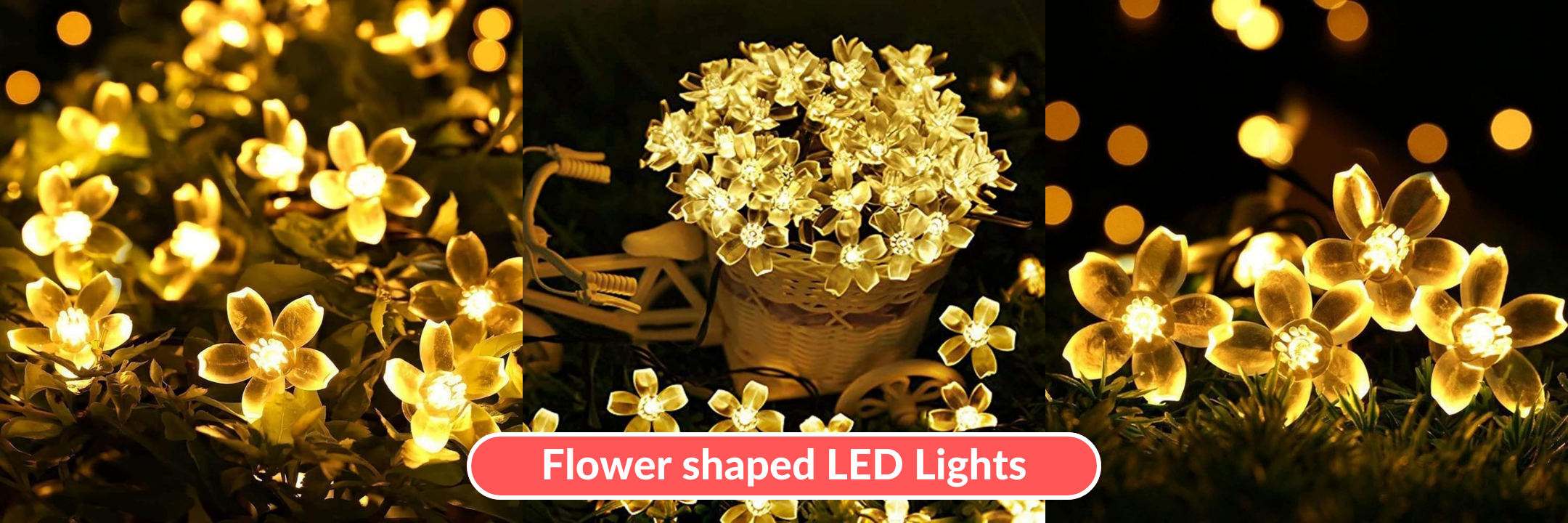 Flower shaped LED Lights for Diwali Decoration- Apollo Universe