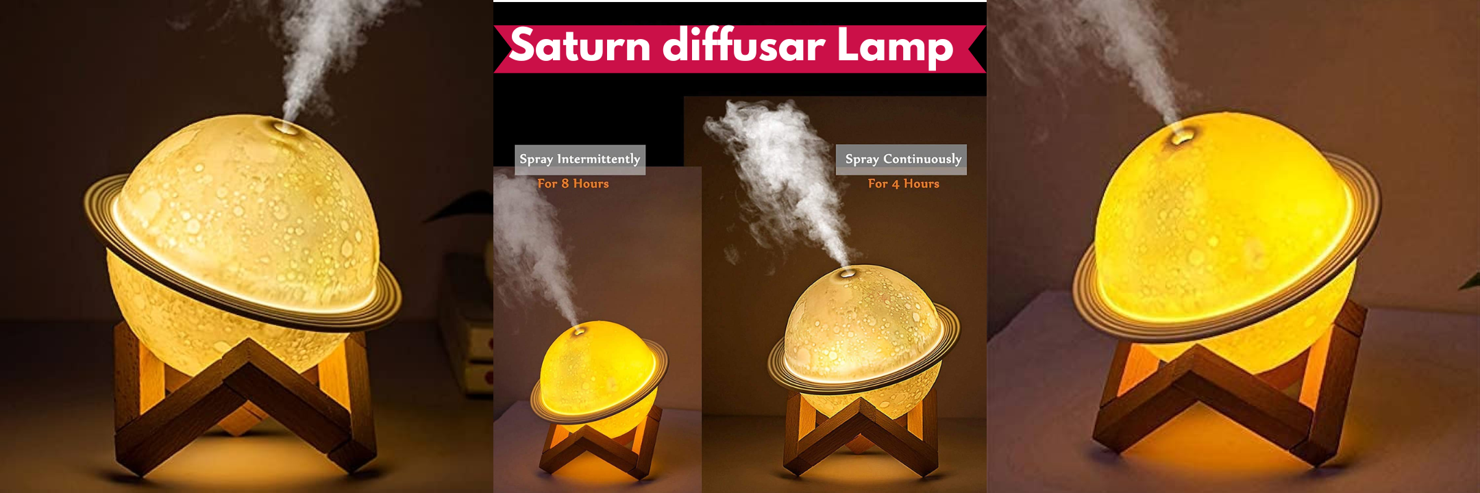 Saturn diffuser lamp is the best diffuser led light