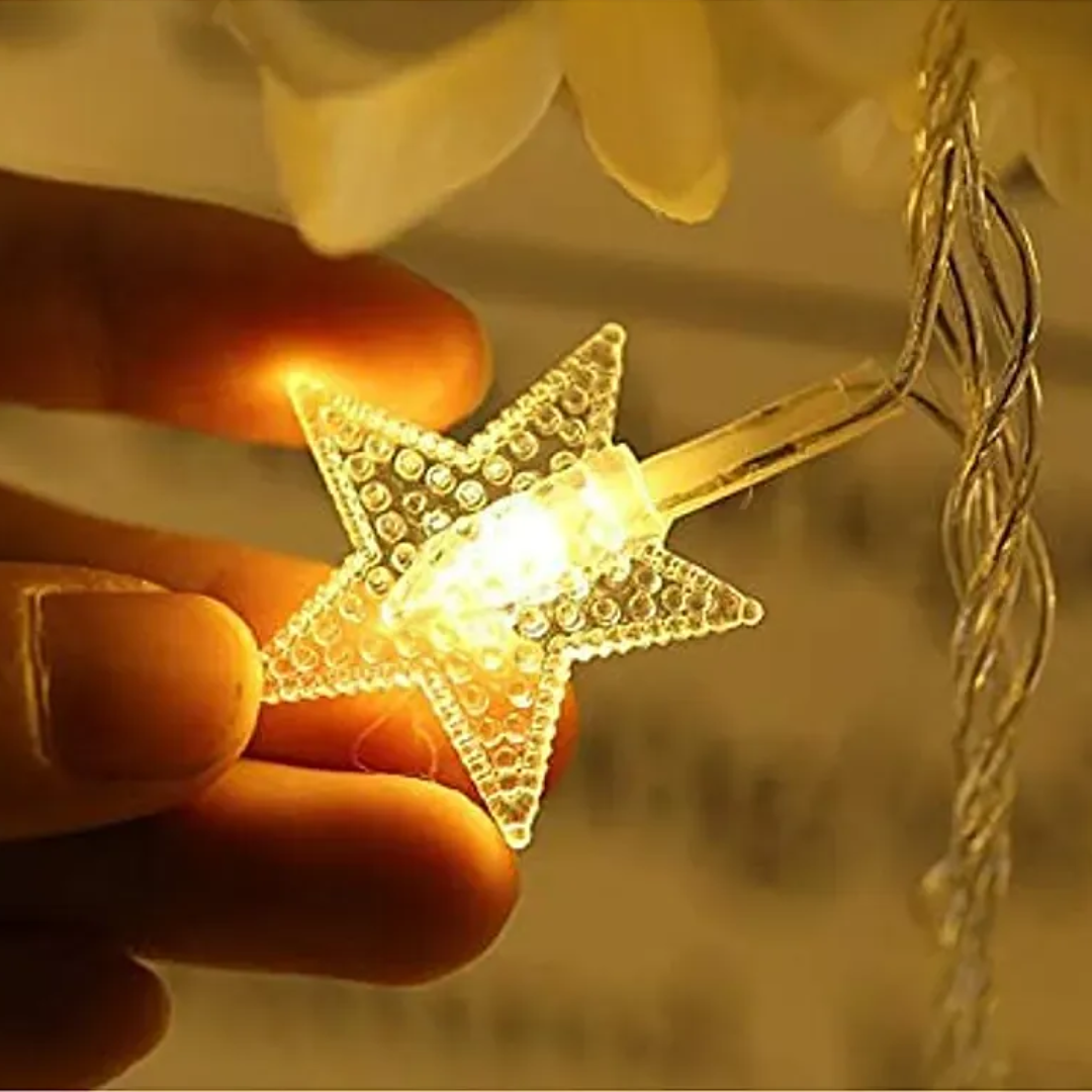 Star string LED Lights, fairy LED Light for Diwali, Christmas decoration-Apollo Universe 