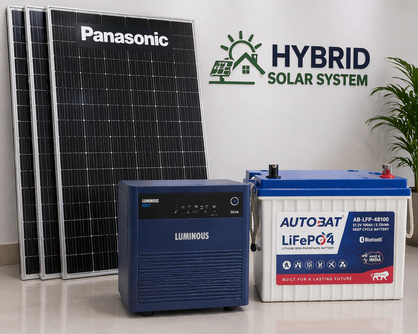 3 kW solar off-grid rooftop installation at best price in India
