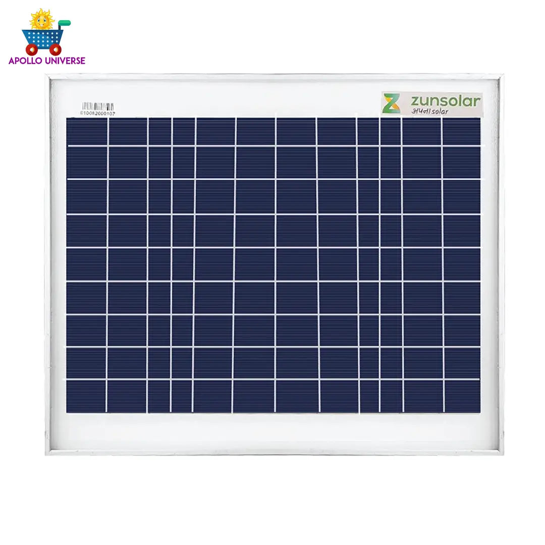 10 Watts Solar Panel for home light system