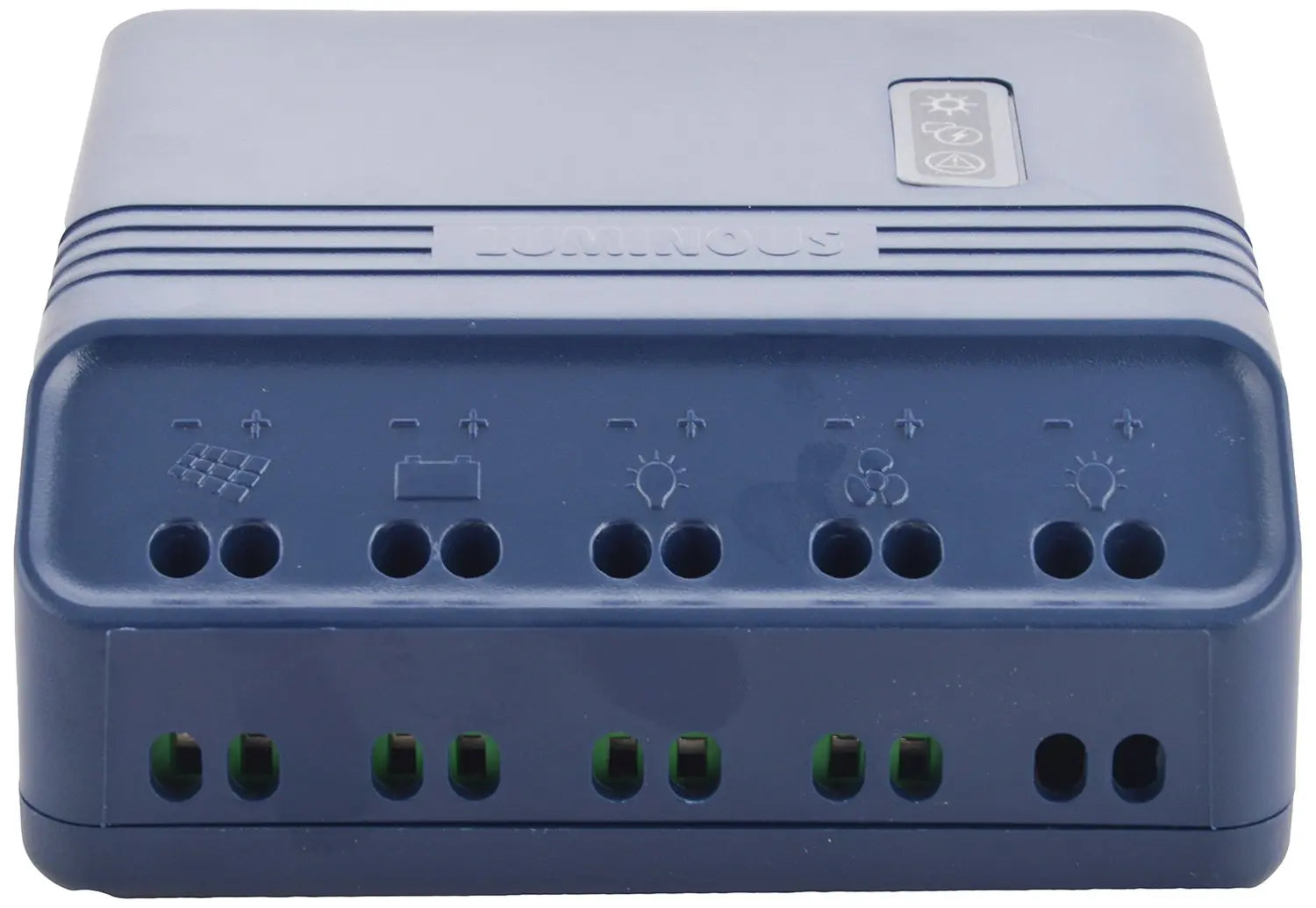 Luminous Solar Charge Controller 6 Amp - Blue, SCC1206 with USB port - Apollo Universe