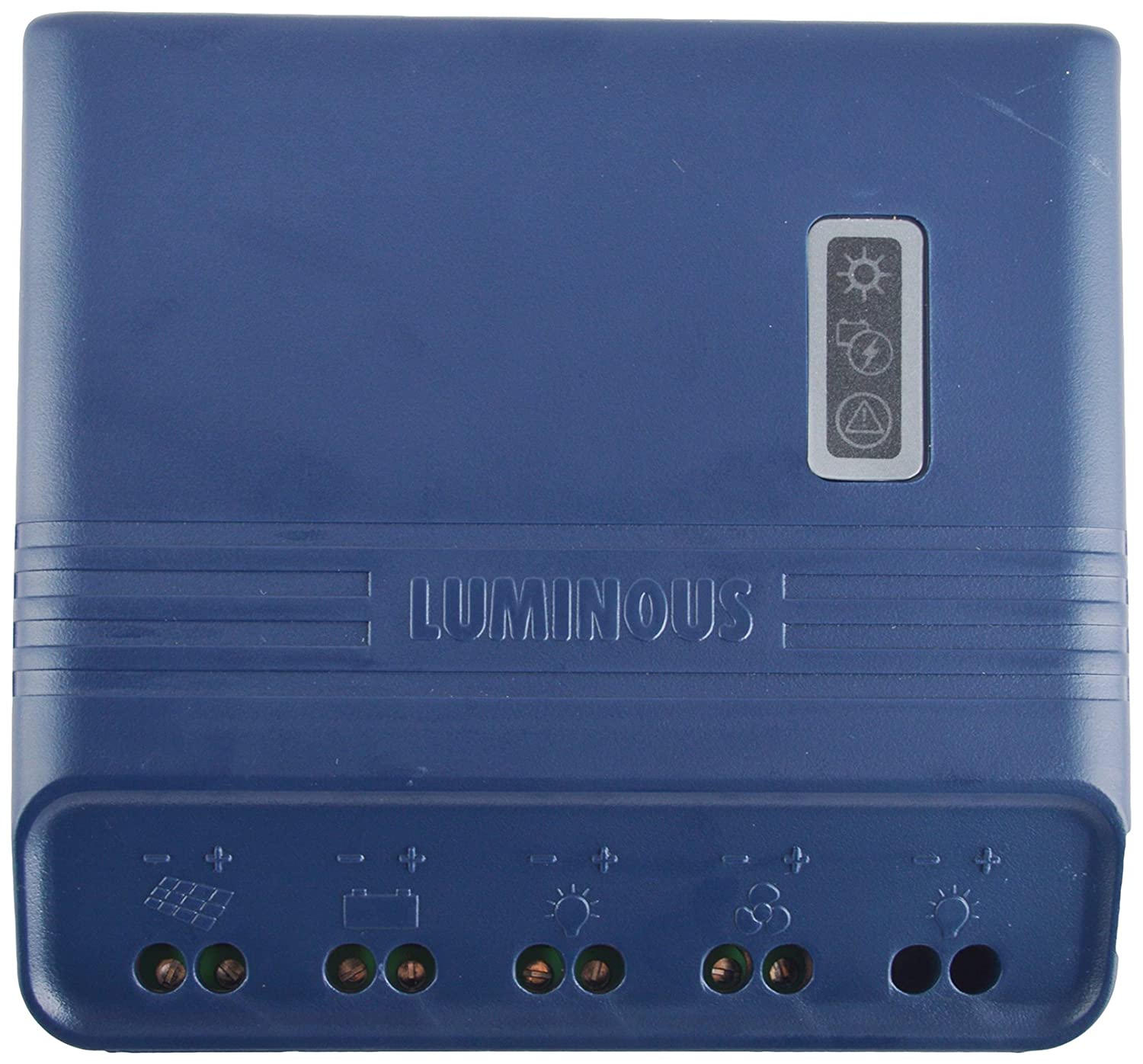 Luminous Solar Charge Controller 10 Amp - Blue, SCC1210 with USB port - Apollo Universe