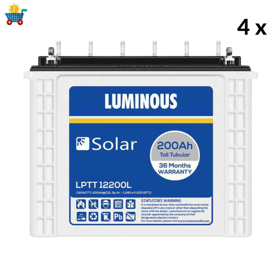 Luminous solar 3kw solar off grid system at best price - Apollo Universe