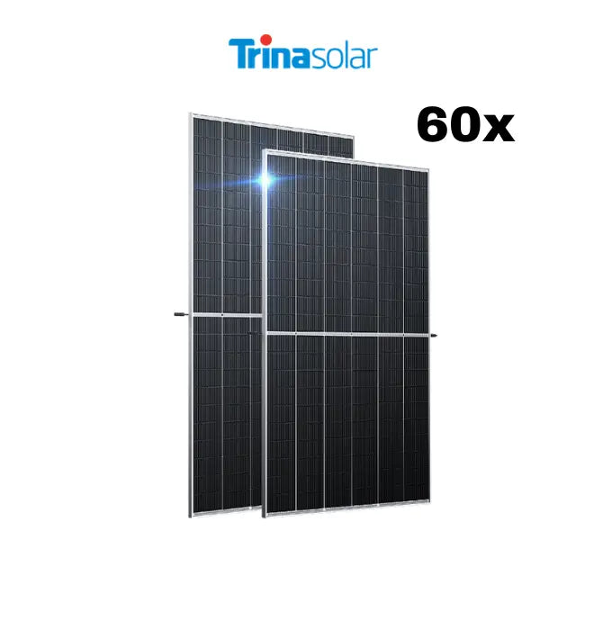Trina Solar 495 Watts, 24 Volts Half Cut Mono-Perc Solar Panel (Pack of 60) - Apollo Universe
