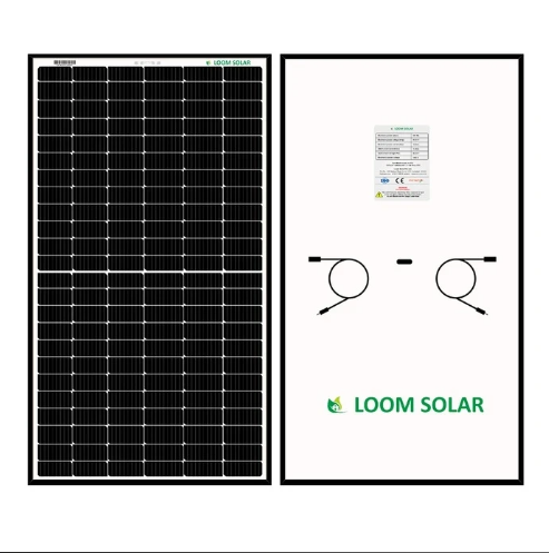 Loom Solar 440 Watt - 24 Volts Half-Cut, Shark Mono Crystalline Solar Panel - Apollo Universe