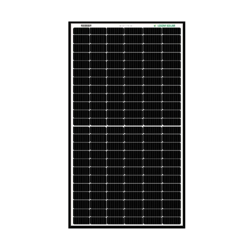 Loom Solar 440 Watt - 24 Volts Half-Cut, Super High Efficiency, SHARK Mono Crystalline Solar Panel, Pack of 4